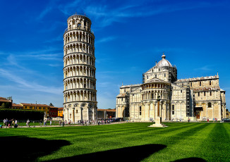 Картинка города пиза+ италия башня