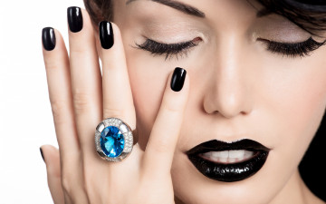 обоя девушки, -unsort , лица,  портреты, ring, model, make, up