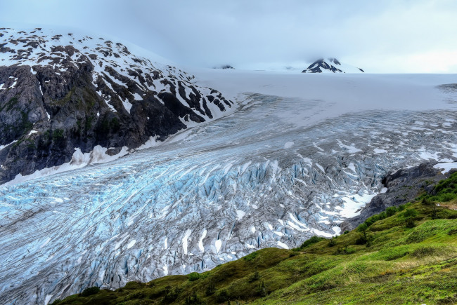 Обои картинки фото природа, горы, лёд