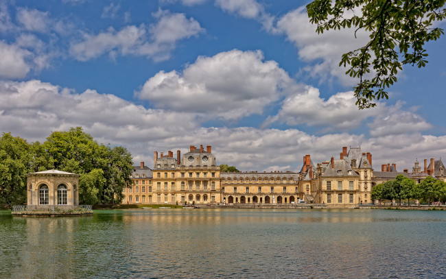 Обои картинки фото chateau de fontainebleau, города, замки франции, chateau, de, fontainebleau