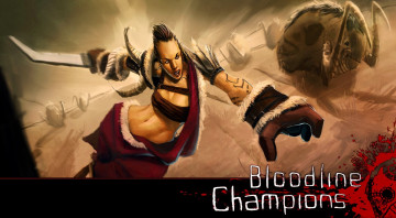 Картинка видео+игры bloodline+champions женщина оружие варежки монстры