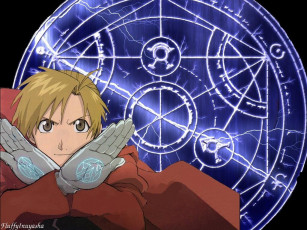 Картинка аниме fullmetal alchemist