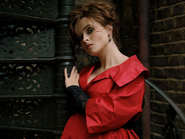 Обои картинки фото Helena Bonham Carter, девушки