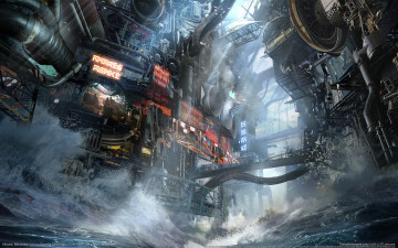 Картинка killzone mercenary видео игры вода сооружение