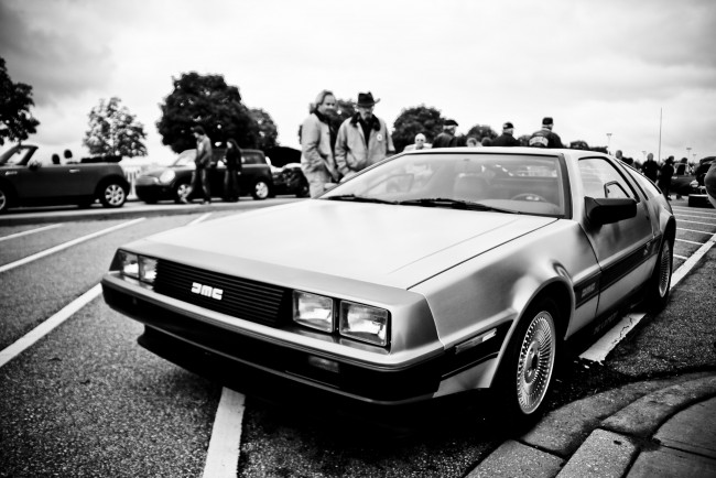 Обои картинки фото автомобили, выставки и уличные фото, dmc-12, delorean