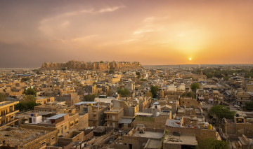 Картинка jaisalmer +india города -+панорамы простор