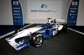 Картинка автомобили formula+1 bmw williams