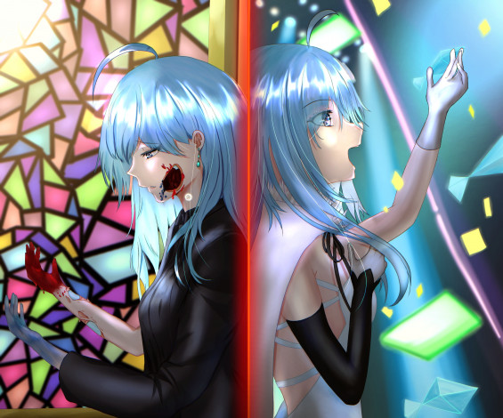Обои картинки фото аниме, vivy,  fluorite eye`s song, fluorite, eye's, song