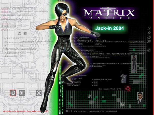 Обои картинки фото matrix, видео, игры, the, online