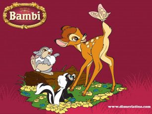 обоя мультфильмы, bambi