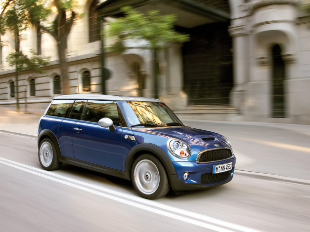 Обои картинки фото mini, clubman, 2008, автомобили