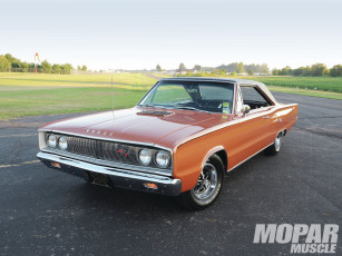 Картинка 1967 dodge coronet hardtop bronze beauty автомобили