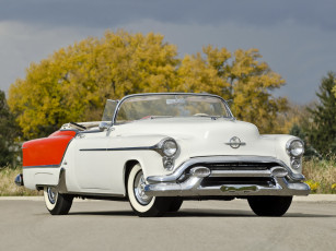 Картинка oldsmobile 98 fiesta convertible автомобили