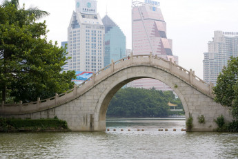 Картинка города мосты китай гуандун guangzhou china
