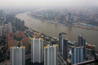 Картинка города шанхай китай