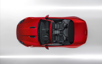 Картинка автомобили jaguar f-type 2014