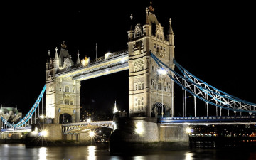 Картинка города лондон великобритания мост река
