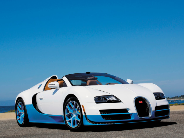 Обои картинки фото bugatti, veyron, grand, sport, roadster, vitesse, автомобили, auto