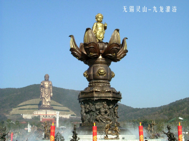 Обои картинки фото города, буддистские, другие, храмы, скульптура, будда
