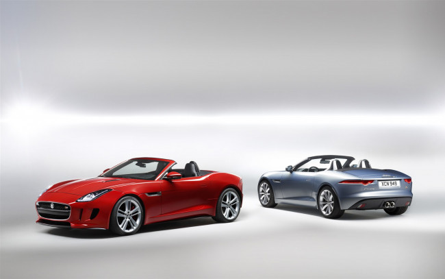 Обои картинки фото автомобили, jaguar, f-type, 2014