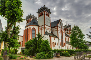 Картинка германия трир монастырь sankt mathias города католические соборы костелы аббатства