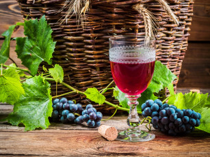 Картинка еда напитки +вино вино виноград бокал