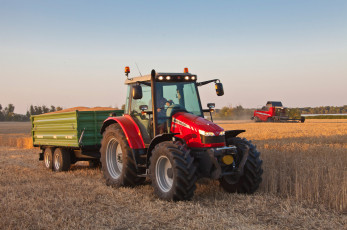 Картинка техника тракторы massey