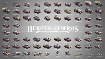 обоя видео игры, heroes & generals, heroes, and, generals, action, шутер
