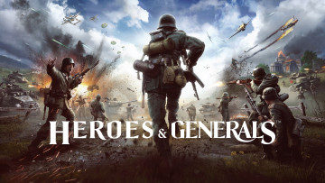 обоя видео игры, heroes & generals, heroes, and, generals, action, шутер