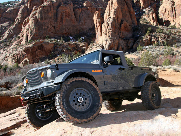 Обои картинки фото jeep nukizer 715 concept 2010, автомобили, jeep, nukizer, 715, concept, 2010