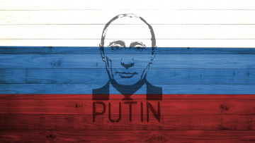 Картинка рисованное люди red white president colour wood flag putin blue russia