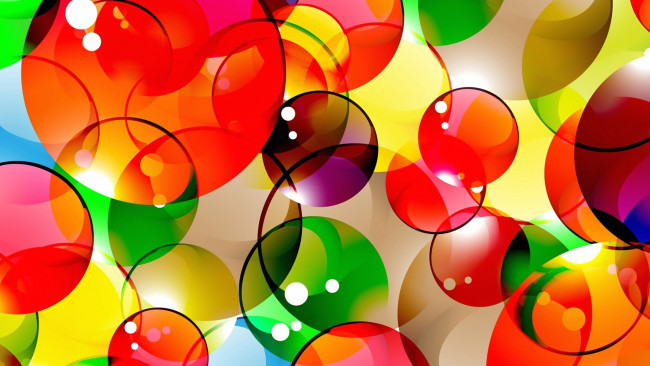Обои картинки фото разноцветные шарики, разное, текстуры, шарики, разноцветие