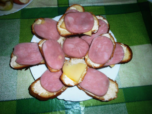 Картинка еда бутерброды +гамбургеры +канапе сыр колбаса хлеб