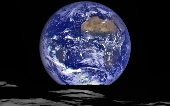 Обои картинки фото космос, земля, планета