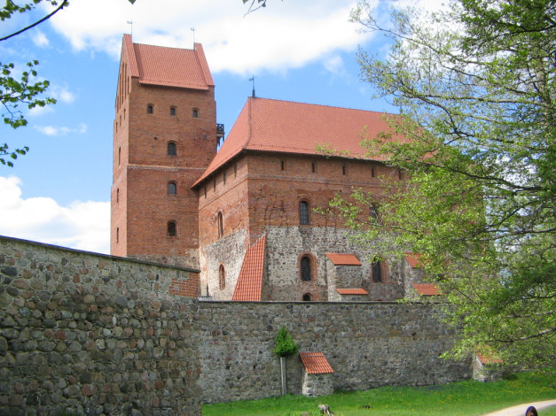 Обои картинки фото lietuva, города, дворцы, замки, крепости