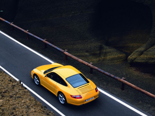 Обои картинки фото porsche, 997, carrera, автомобили