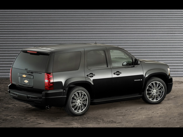 Обои картинки фото 2007, chevrolet, tahoe, street, tuner, автомобили