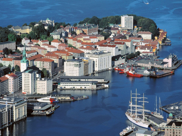 Обои картинки фото bergen, norway, города