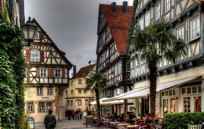 Обои картинки фото германия, шорндорф, города, здания, дома