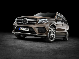 Картинка автомобили mercedes-benz gls 500 4matic 2015г x166 line amg