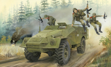 Картинка рисованное армия бтр оружие солдаты