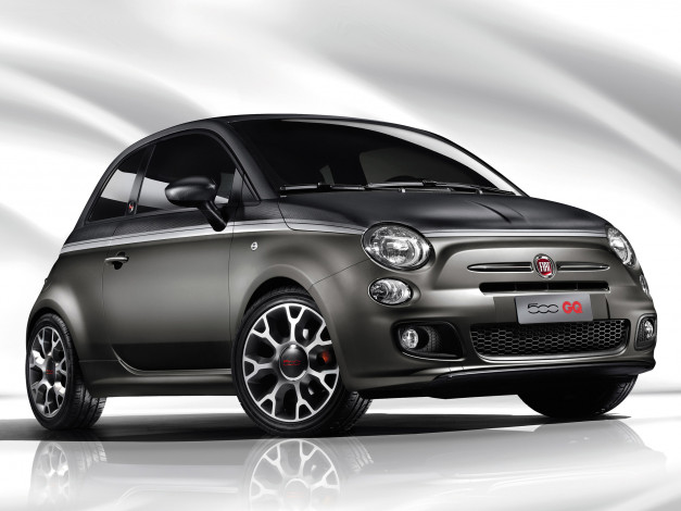 Обои картинки фото fiat 500 gq concept 2013, автомобили, fiat, 2013, concept, gq, 500