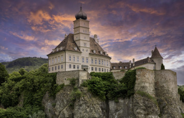 Картинка castle+schoenbuehl wachau austria города замки+австрии castle schoenbuehl