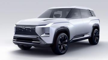 обоя автомобили, mitsubishi, dst, concept, 2024, студия, концепт