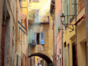 обоя ray, of, light, villefranche, france, города