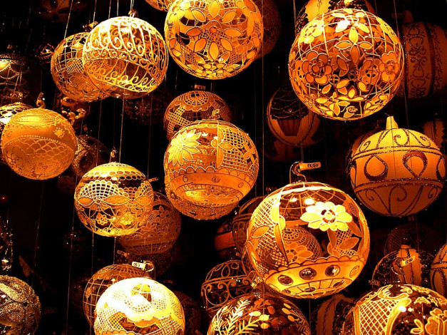 Обои картинки фото christmas, tree, decorations, праздничные, шарики