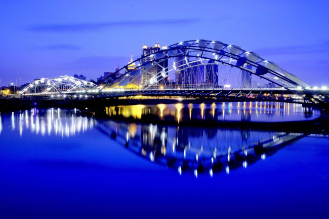 Обои картинки фото города, мосты, река