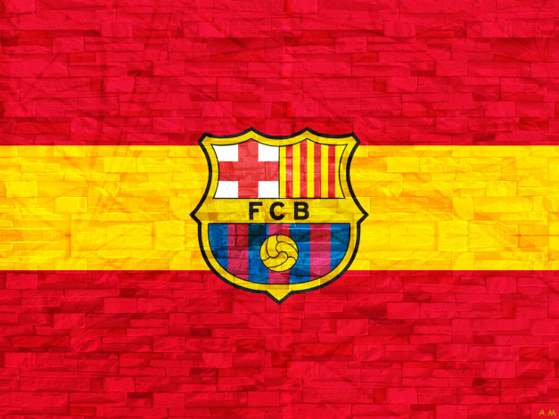 Обои картинки фото спорт, эмблемы, клубов, logo, soccer, football, spain, fc, barcelona