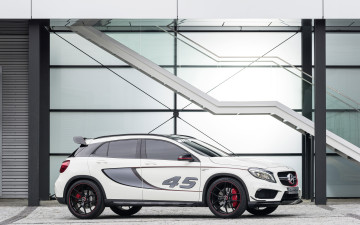 Картинка mercedes-benz+gla45+amg+concept автомобили mercedes-benz подразделение daimler ag легковые грузовики германия автобусы двигатели