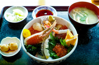Картинка еда рыба +морепродукты +суши +роллы крабы икра